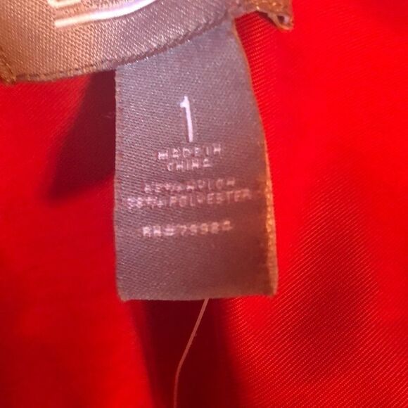 Chico’s nylon/ poly light jacket sz 1 - Picture 5 of 5